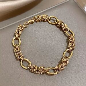 Gold Link Bracelet